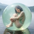 冷たくて気持ちよさそう 3枚目