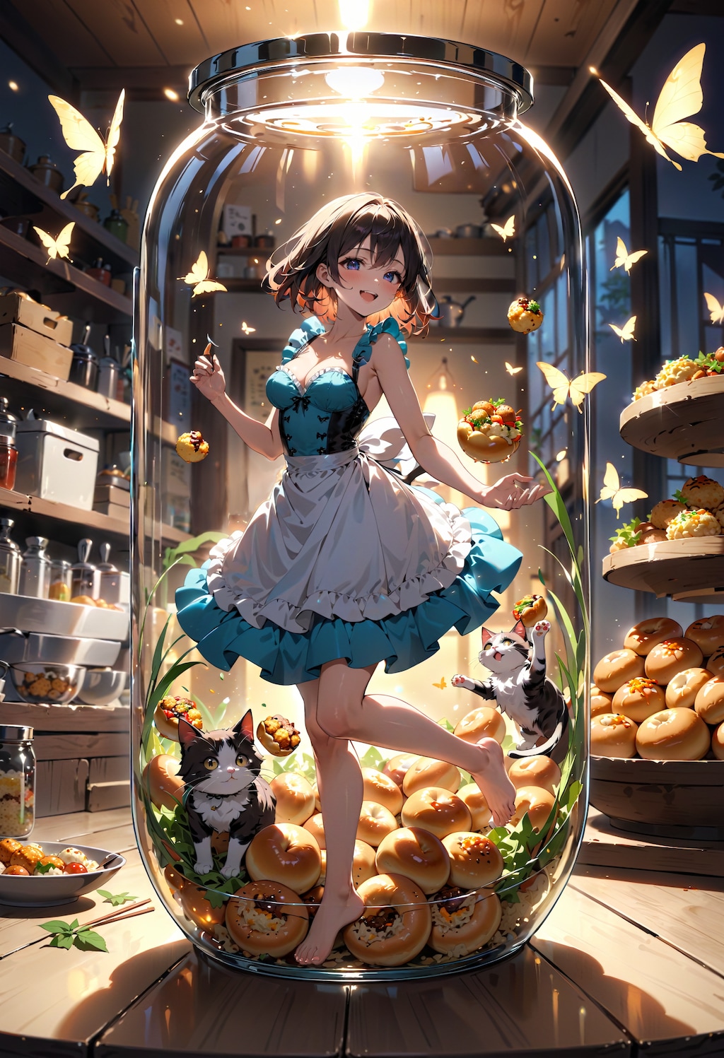 今日は何の日？　世界猫の日。チャーハンの日。タコ焼きの日。ベーグルの日。蝶々の日