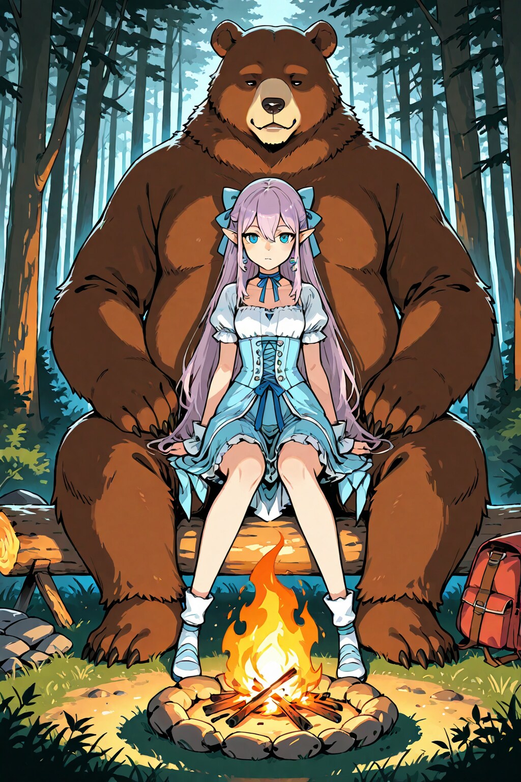 熊使いエルフ