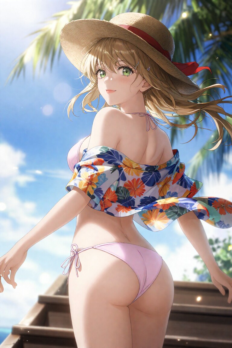 リゾートに来たよ