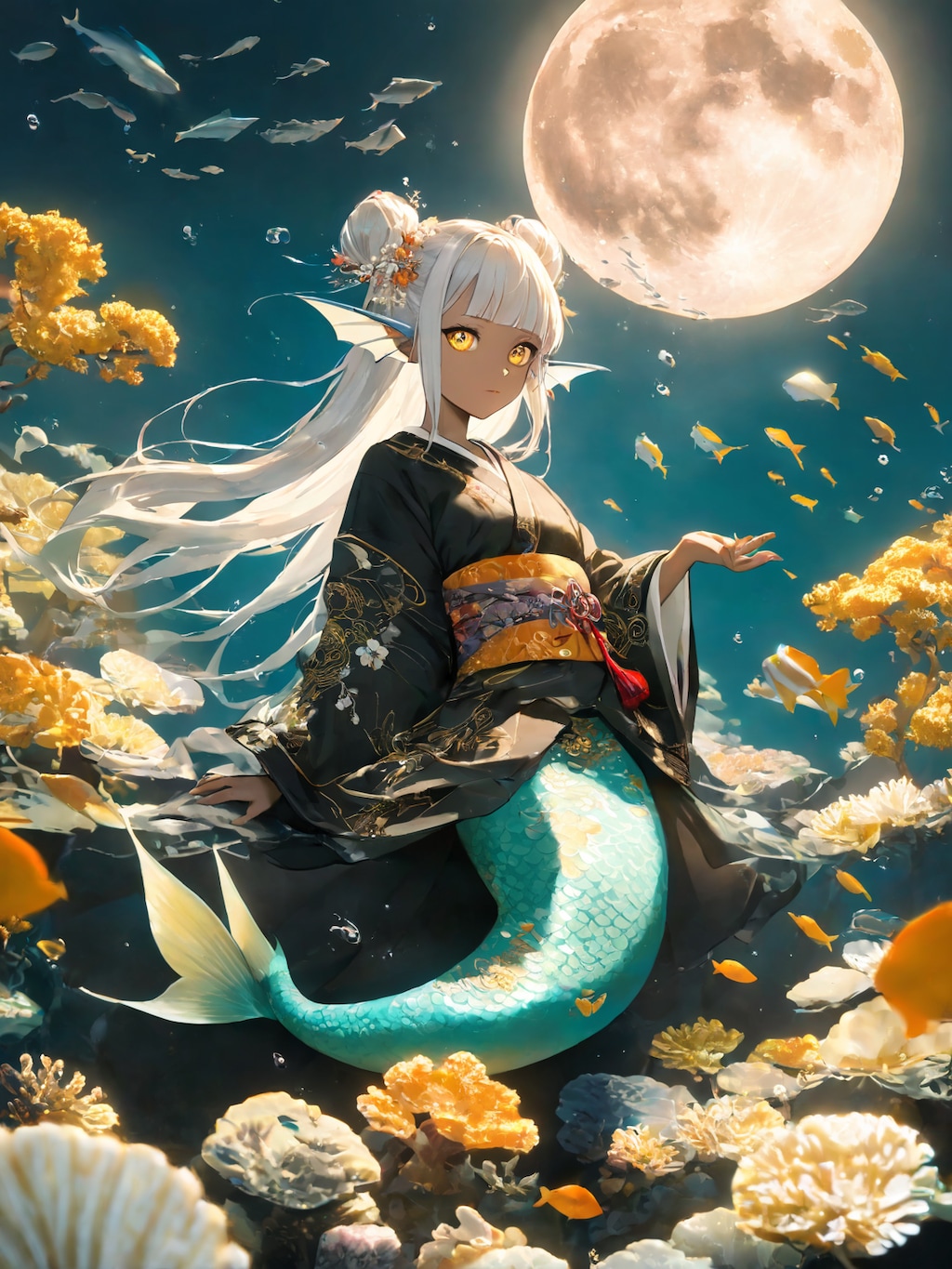 海の月　空の魚