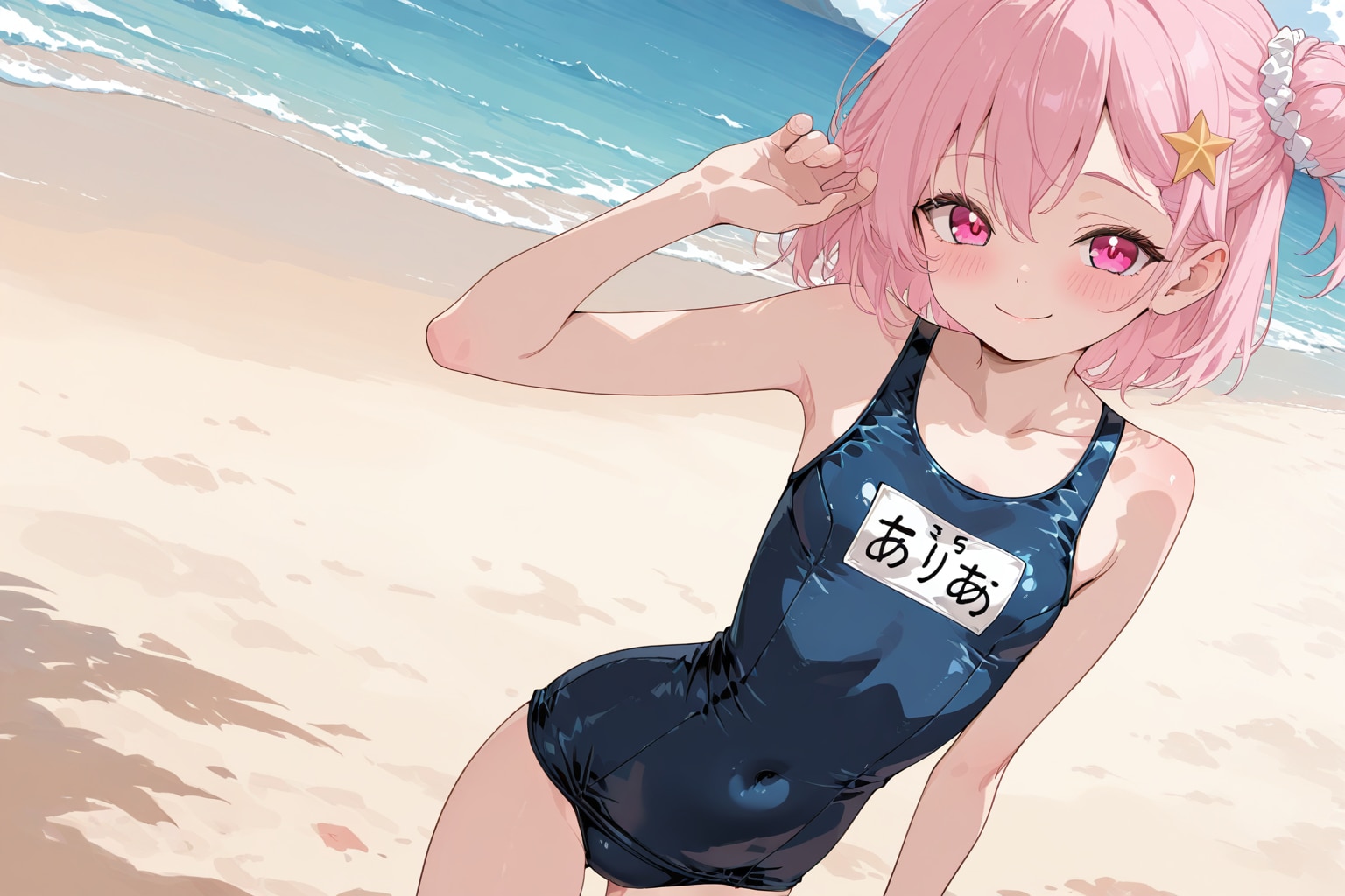 桃髪ちゃん