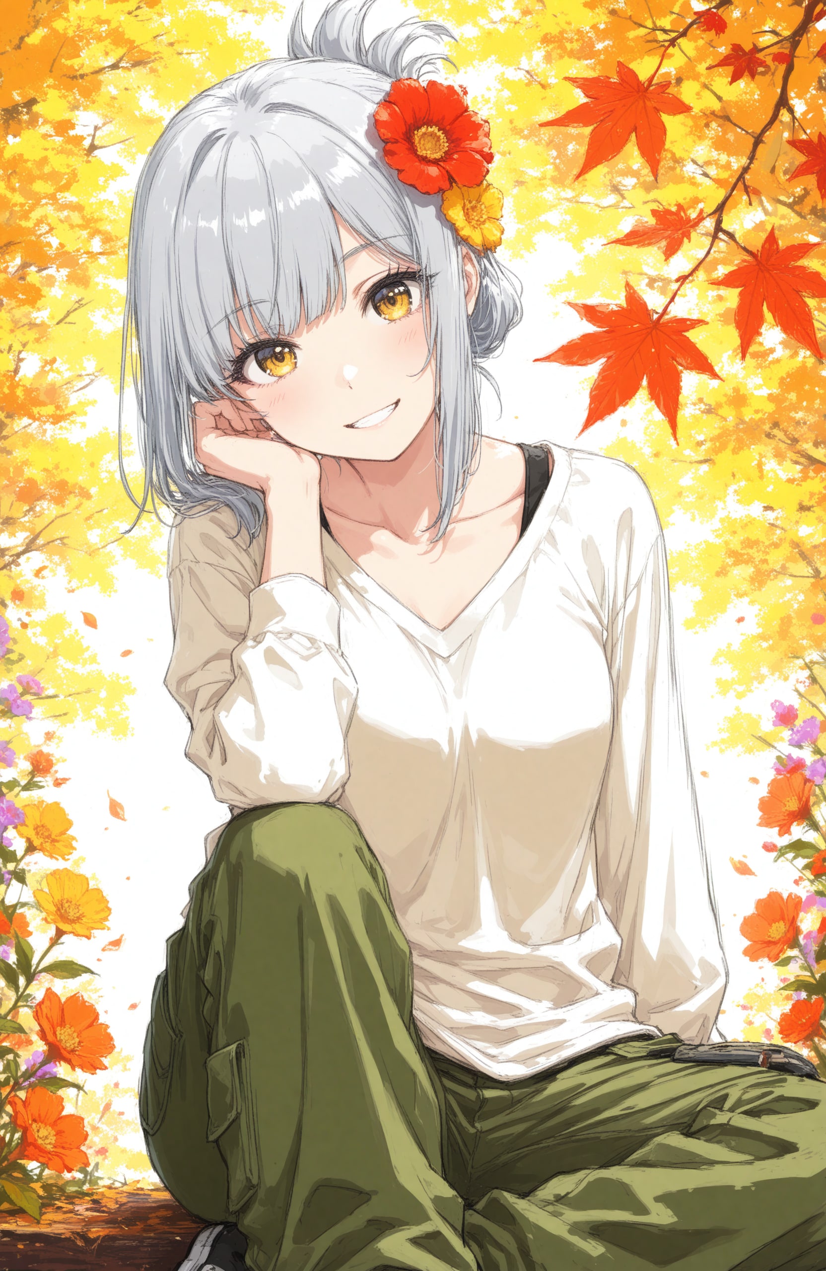 看板娘　autumn | の人気AIイラスト・グラビア