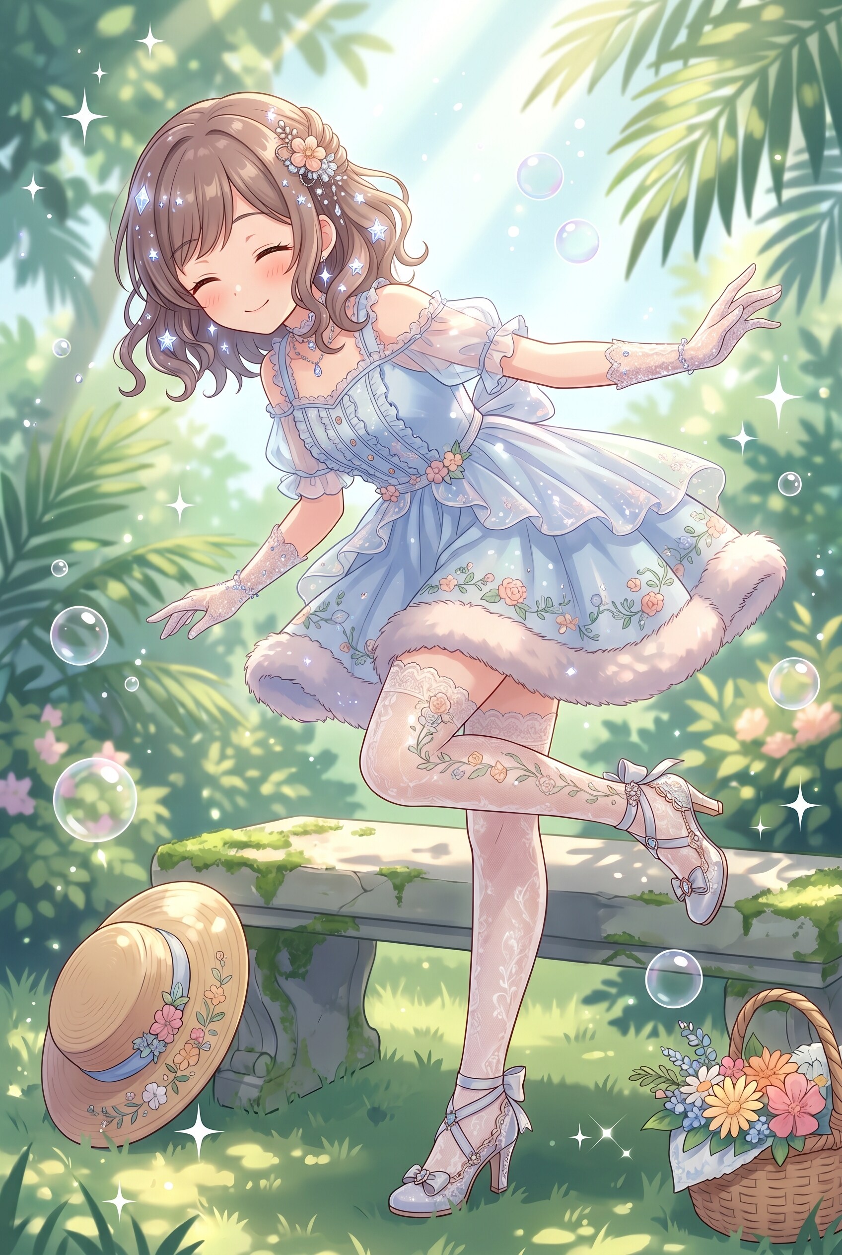 静寂の庭での夢