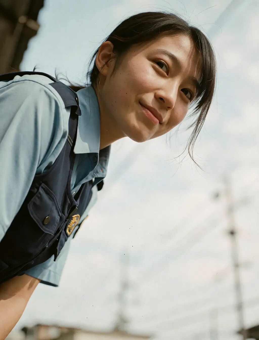 今朝の警察官