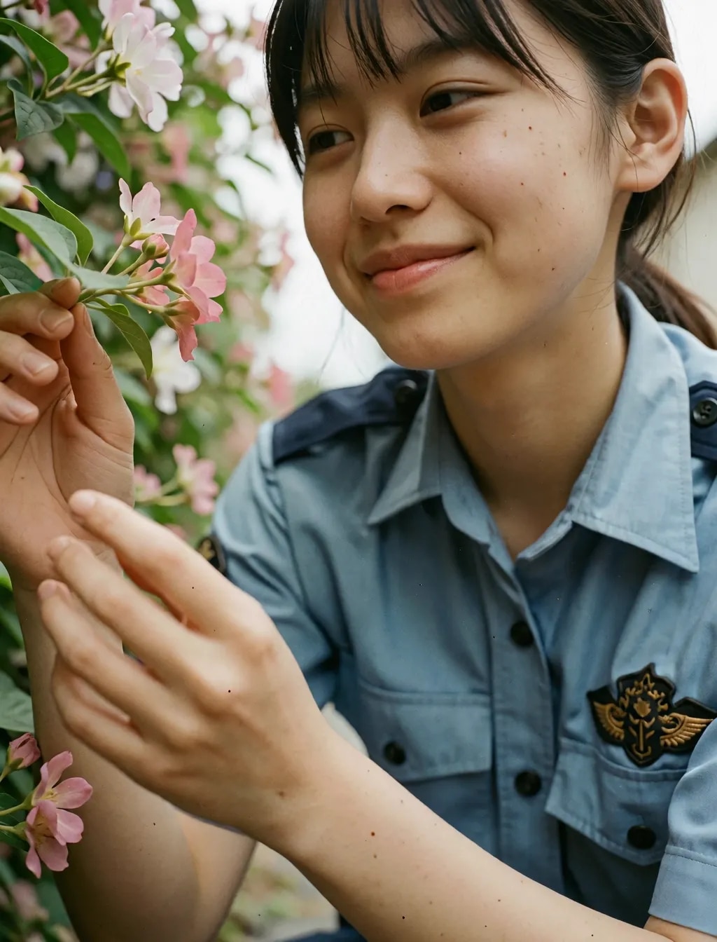 今朝の警察官