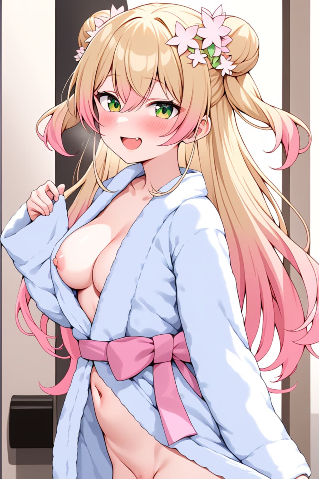 バスローブねねち