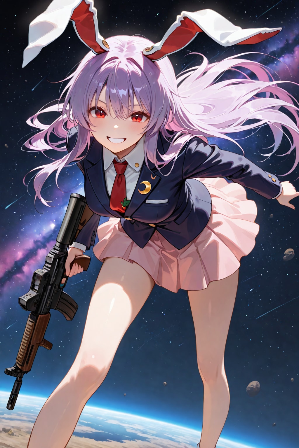 鈴仙とアサルトライフル