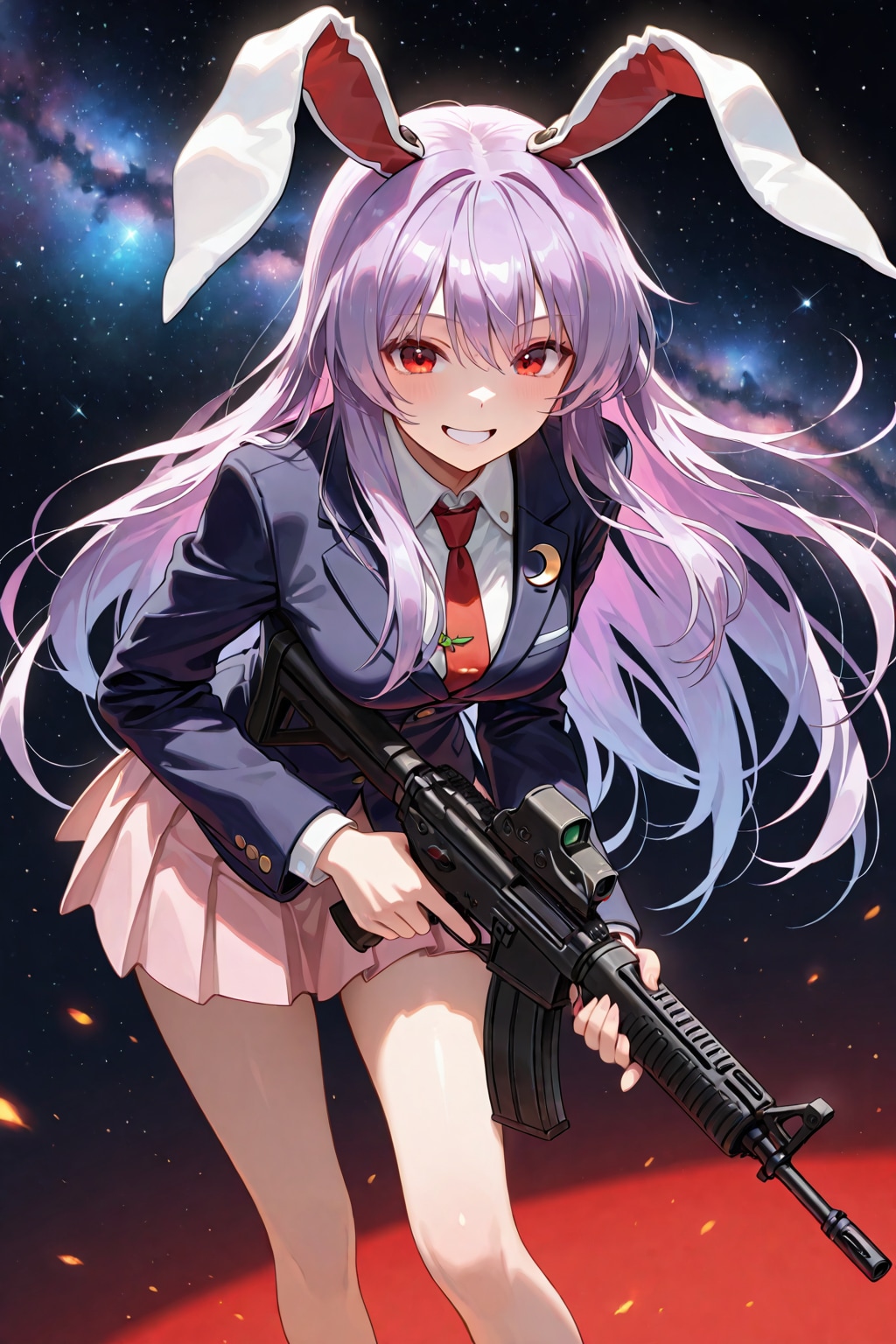 鈴仙とアサルトライフル