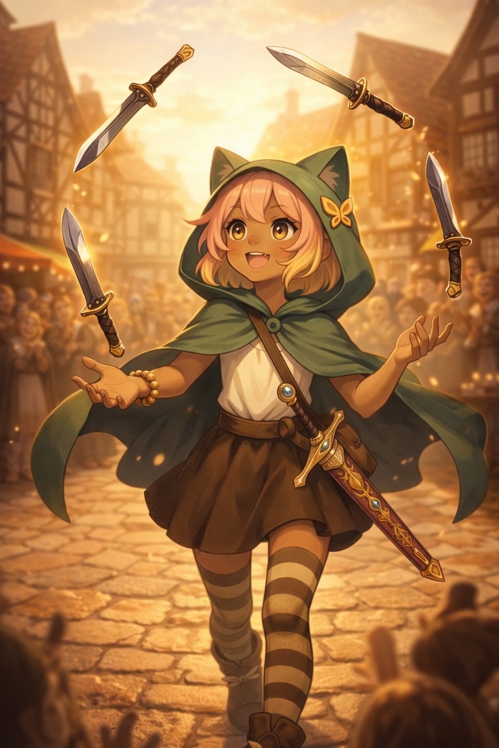 ナイフジャグリング