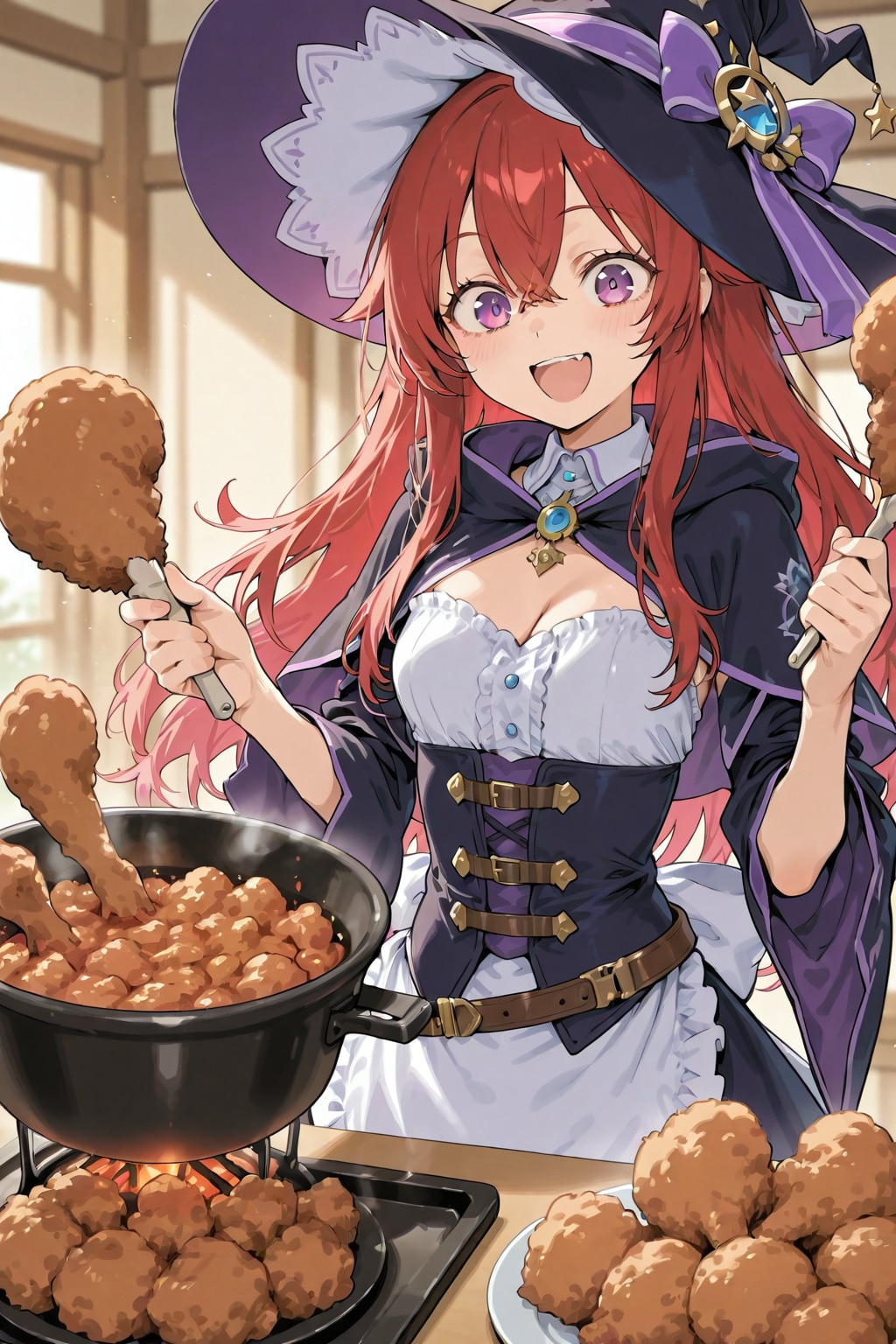 魔法のチキン | の人気AIイラスト・グラビア