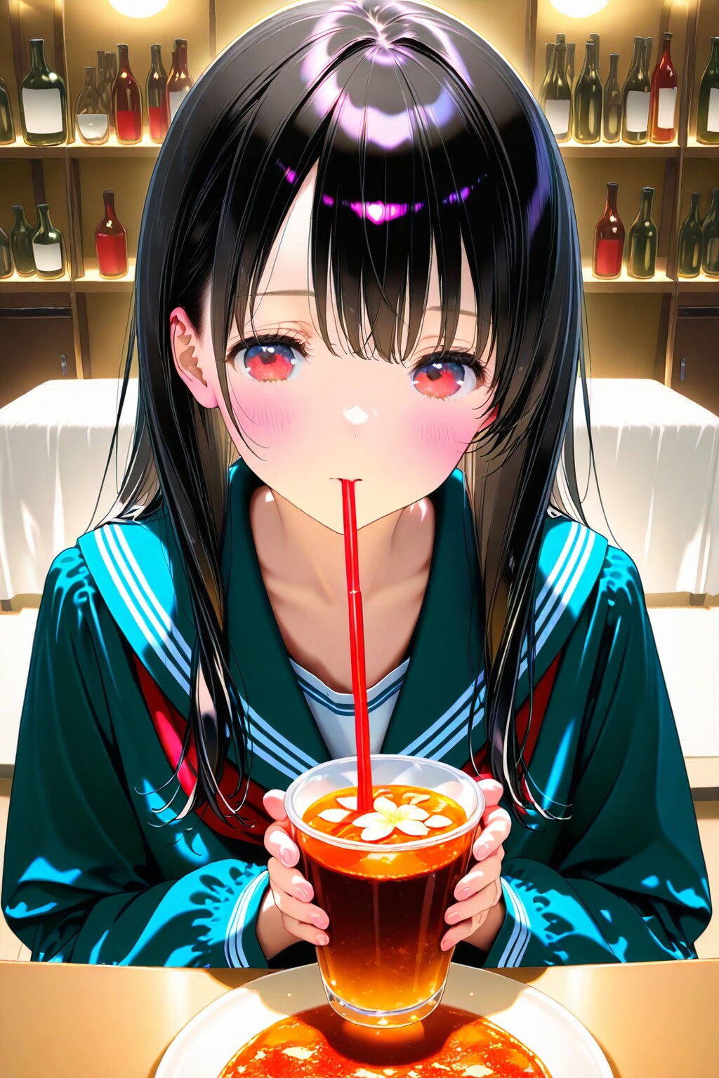 萌の一文字生成