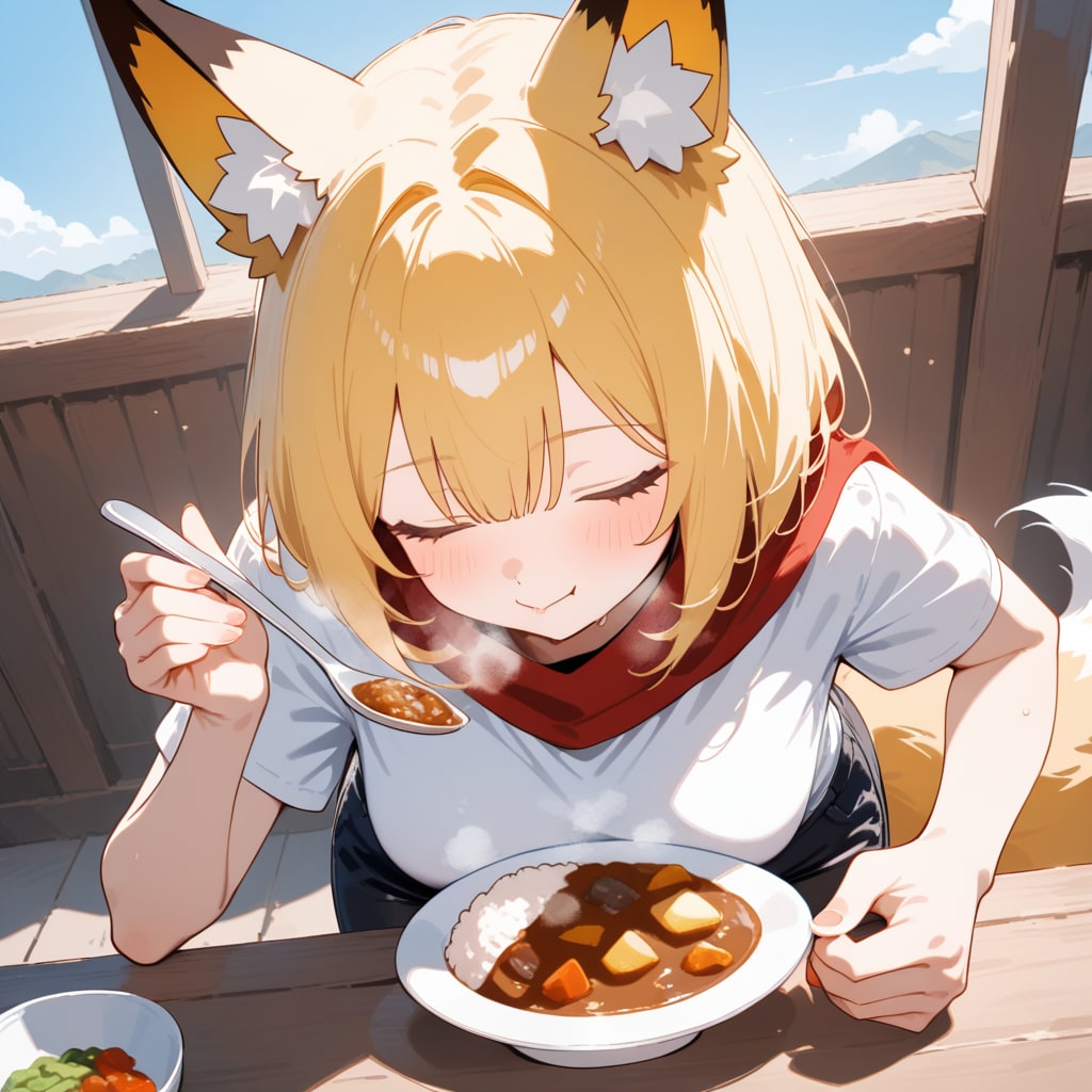 食堂のカレー