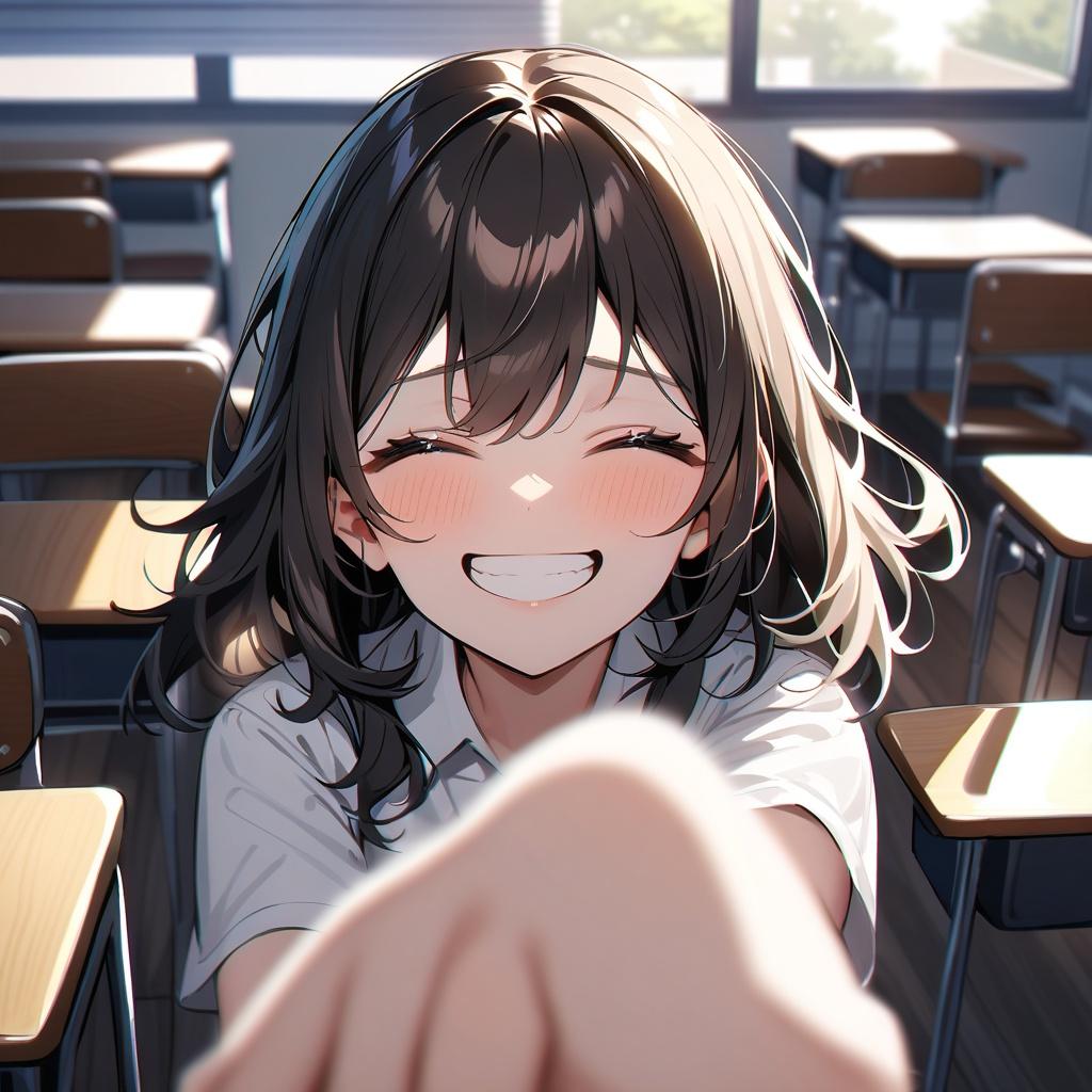 なんちゃってっ