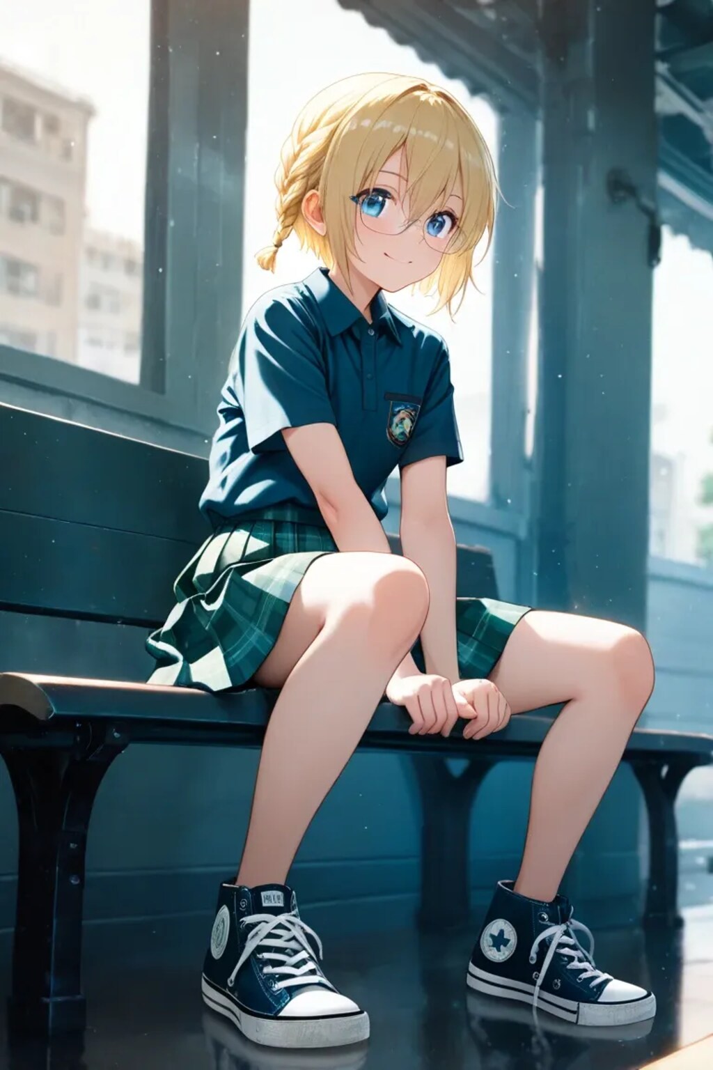 三つ編み純ちゃん