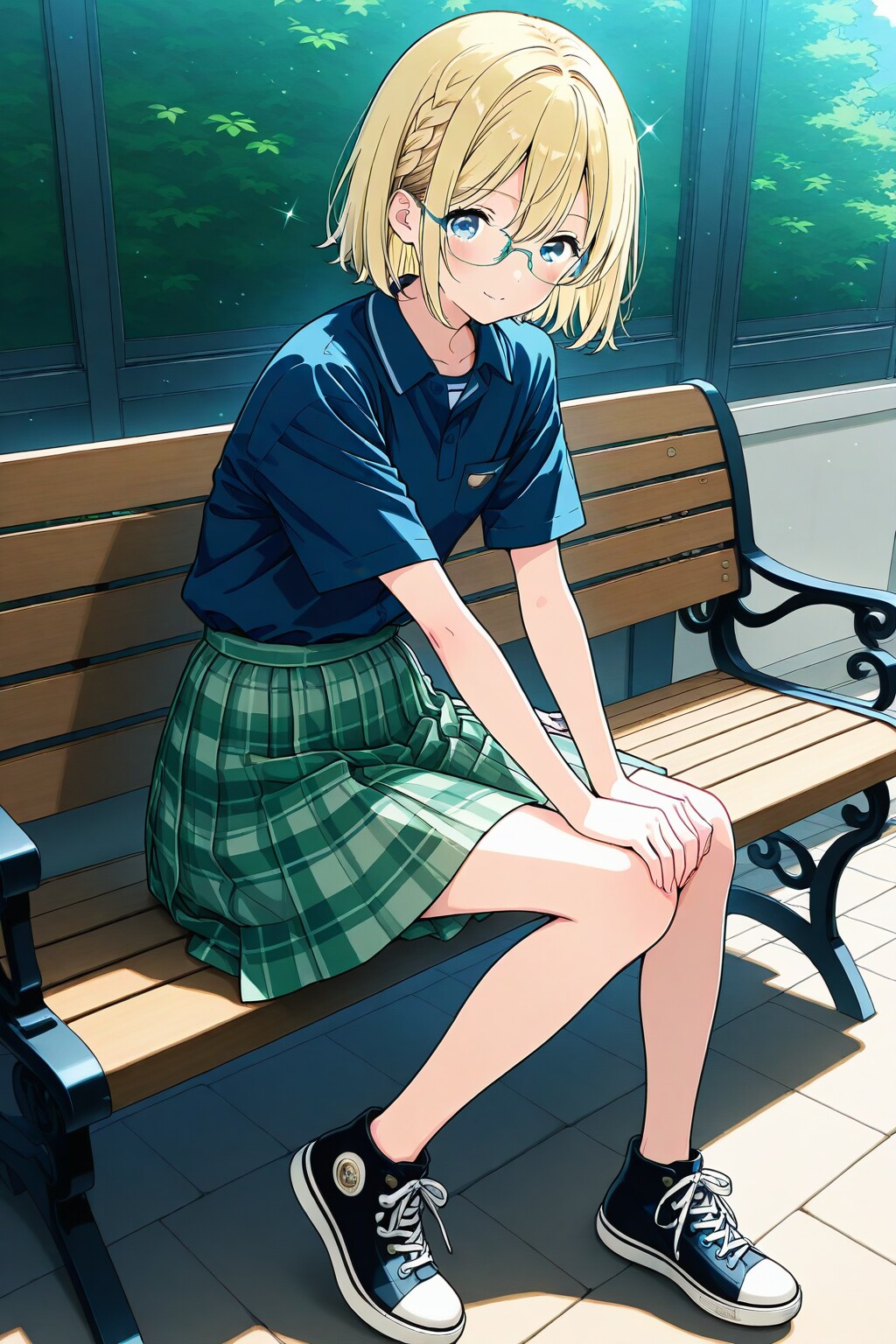 三つ編み純ちゃん