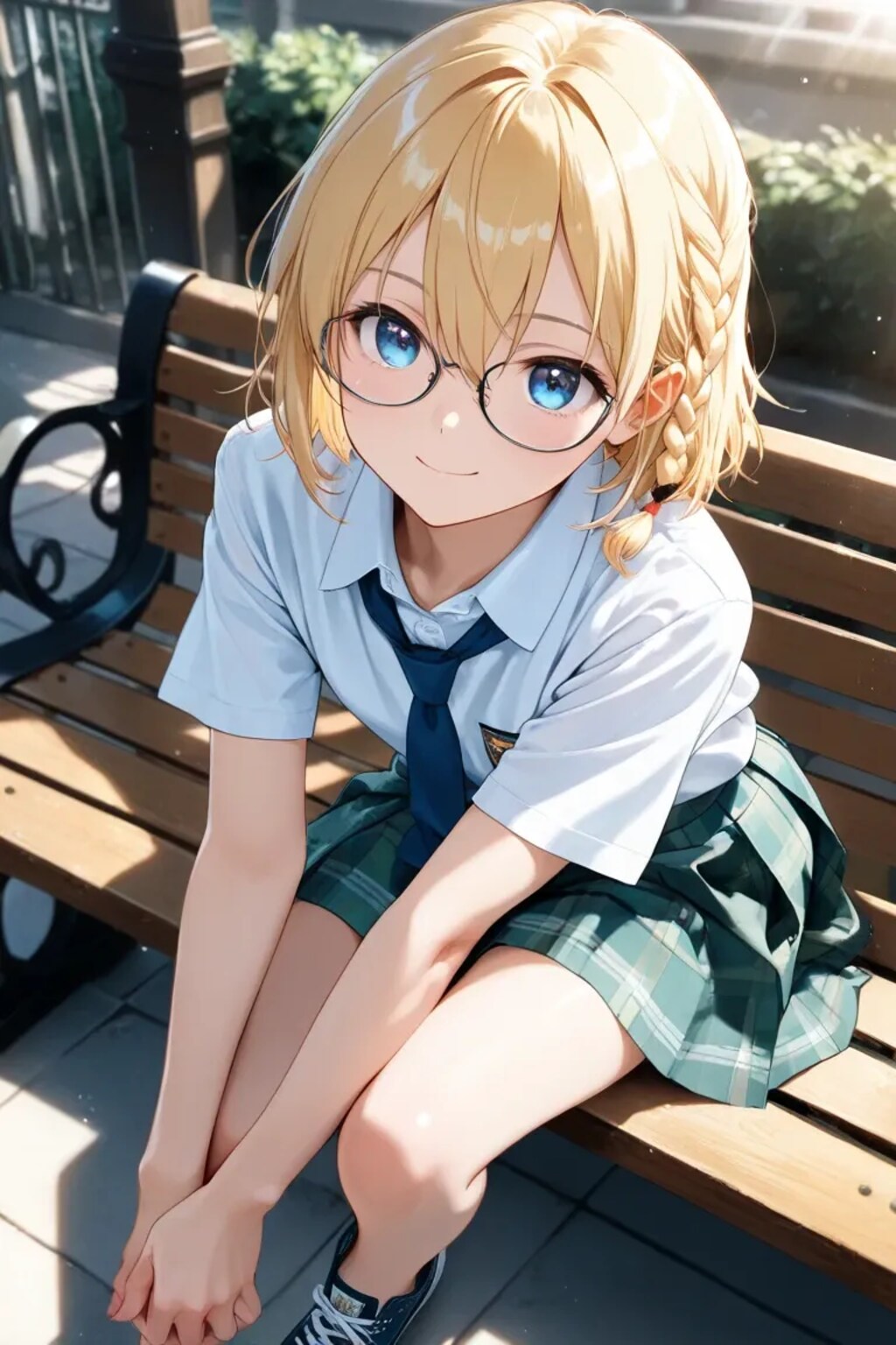 三つ編み純ちゃん