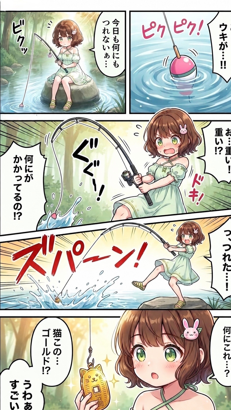 川釣り
