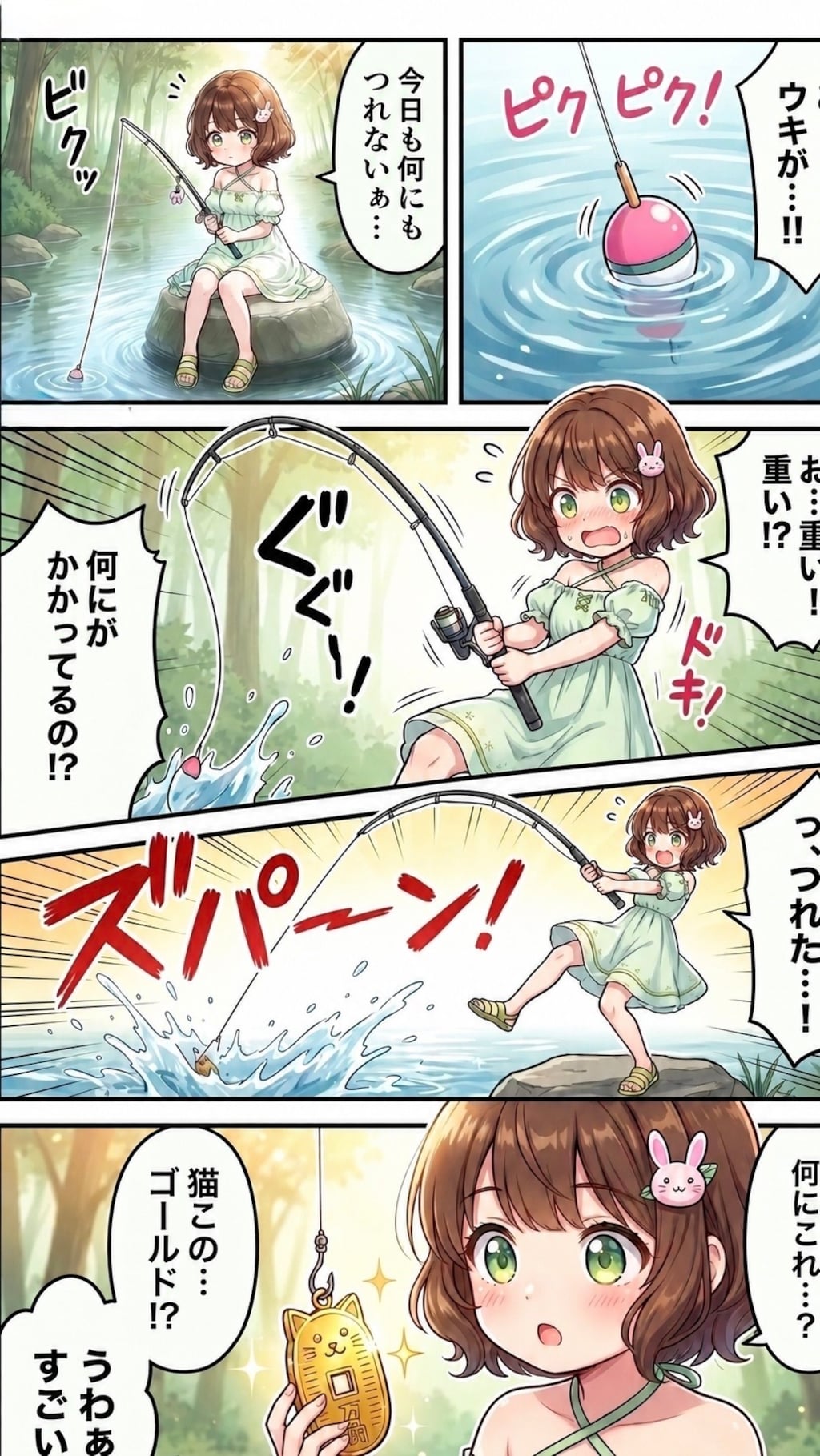 川釣り