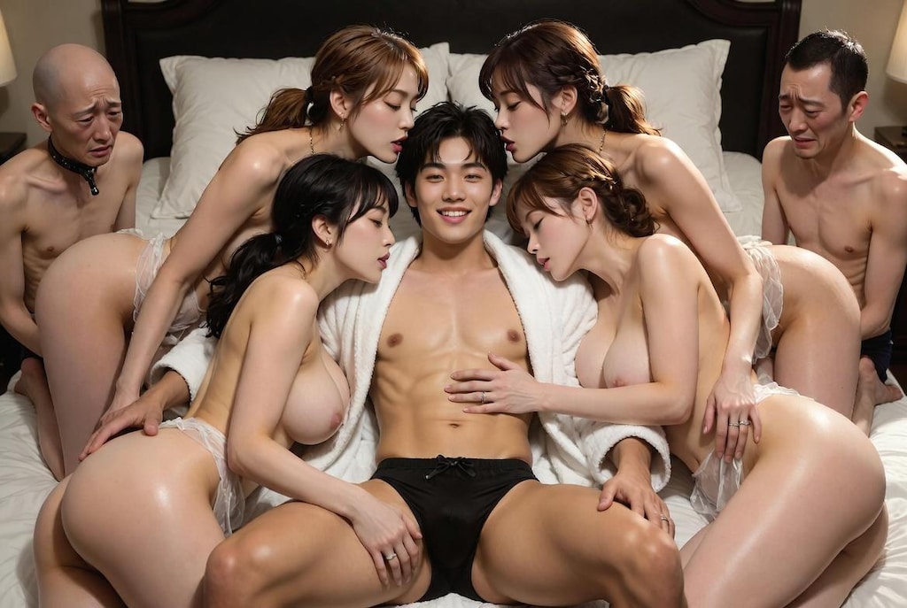 一夫多妻婚　寝取り９