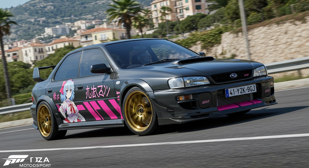 インプレッサWRX痛車