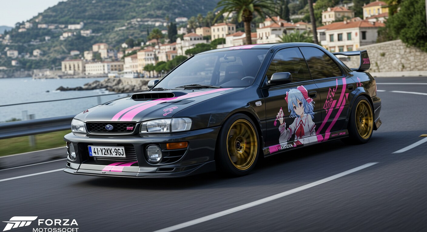 インプレッサWRX痛車 | の人気AIイラスト・グラビア