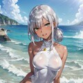 褐色銀髪ちゃんの水着詰合せ 7枚目