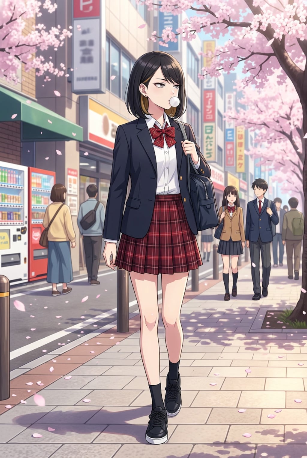 入学式の帰り