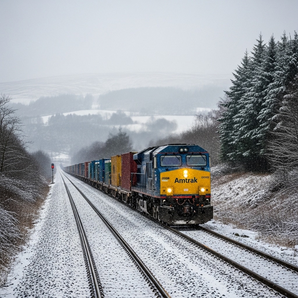 アムトラックの貨物列車 | の人気AIイラスト・グラビア