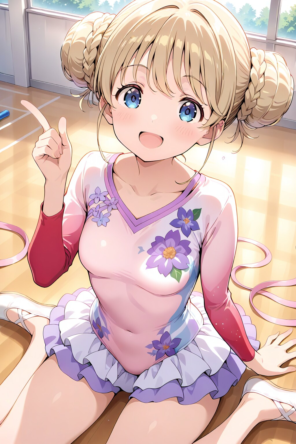 新体操部の瑛梨ちゃん✨２４１ | の人気AIイラスト・グラビア