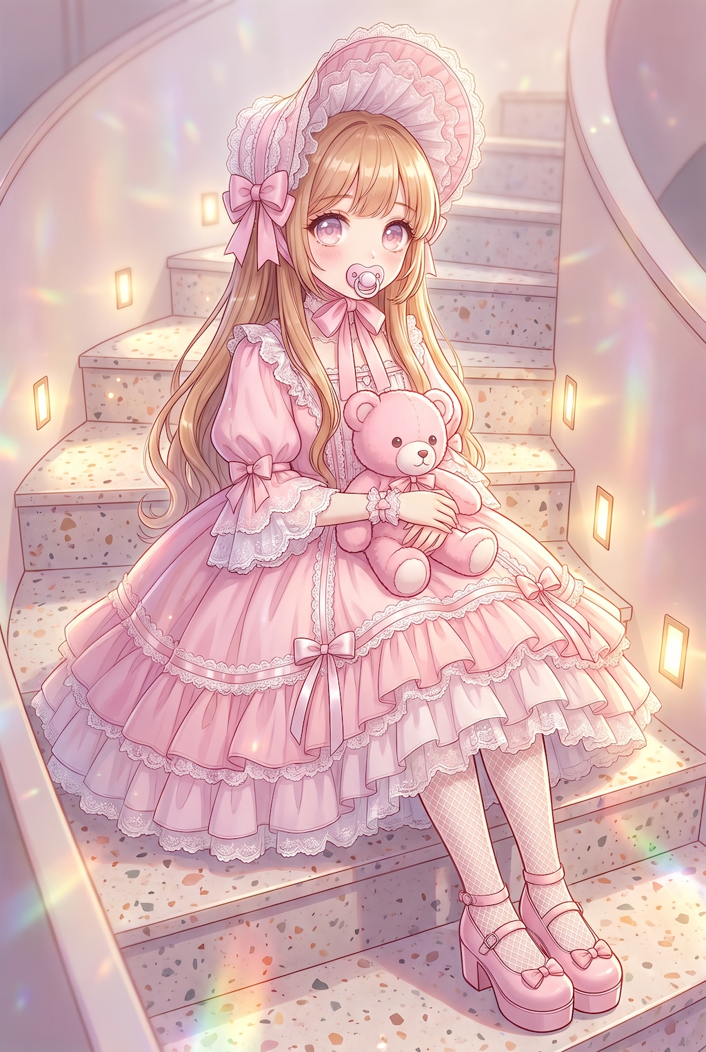 薔薇色人形階段
