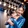 ステージ上でポーズ 3枚目