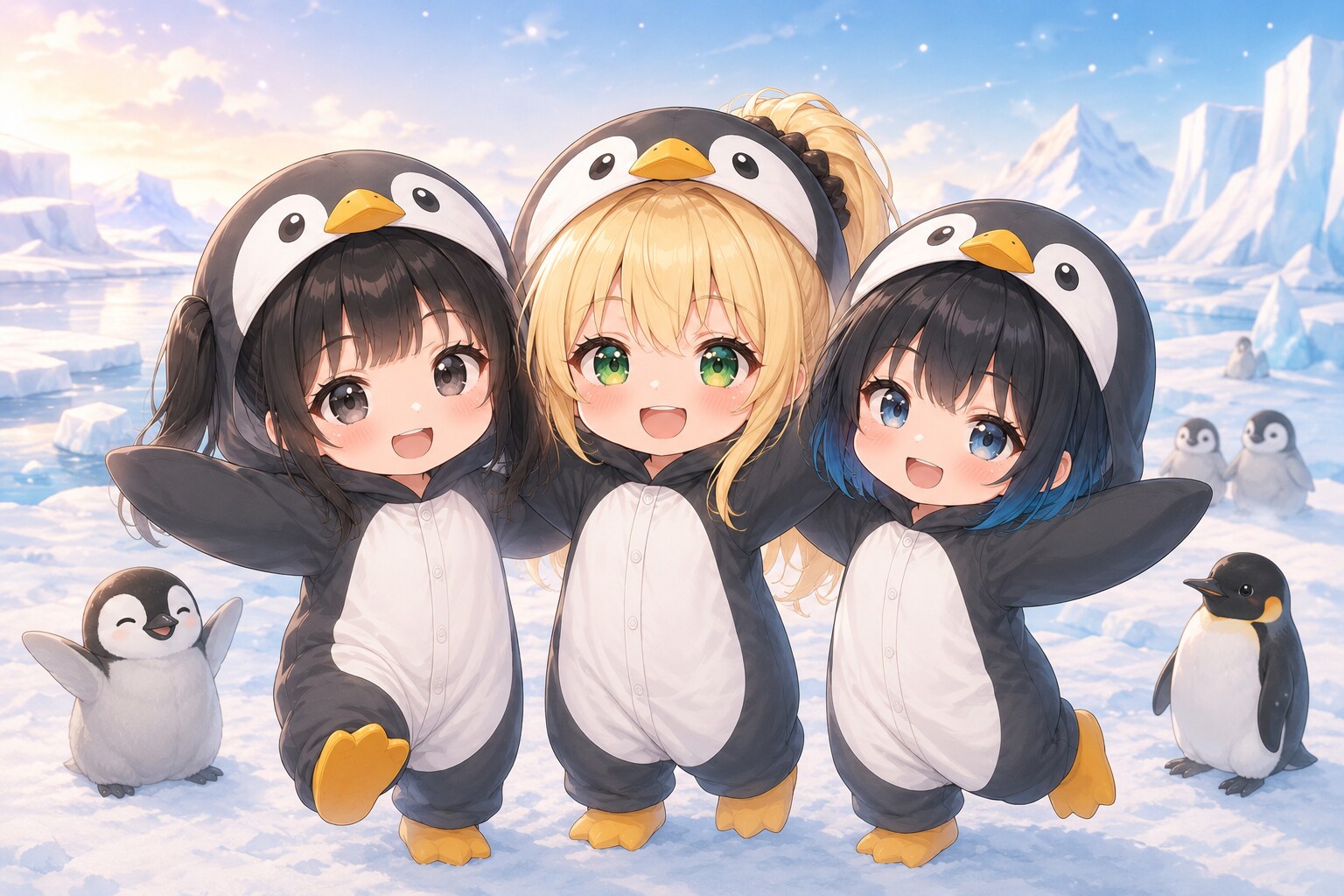 今日は企画最終日😭可愛いペンギンさん達を堪能するぞ〜♪