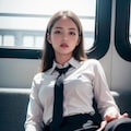 電車でオナニー女子校生 2枚目
