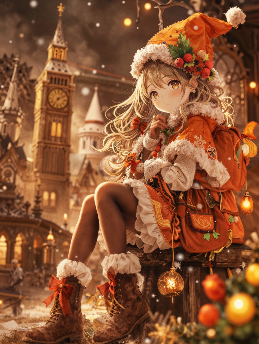 聖夜のサンタガール🎄