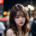 降りしきる雨の中 5枚目