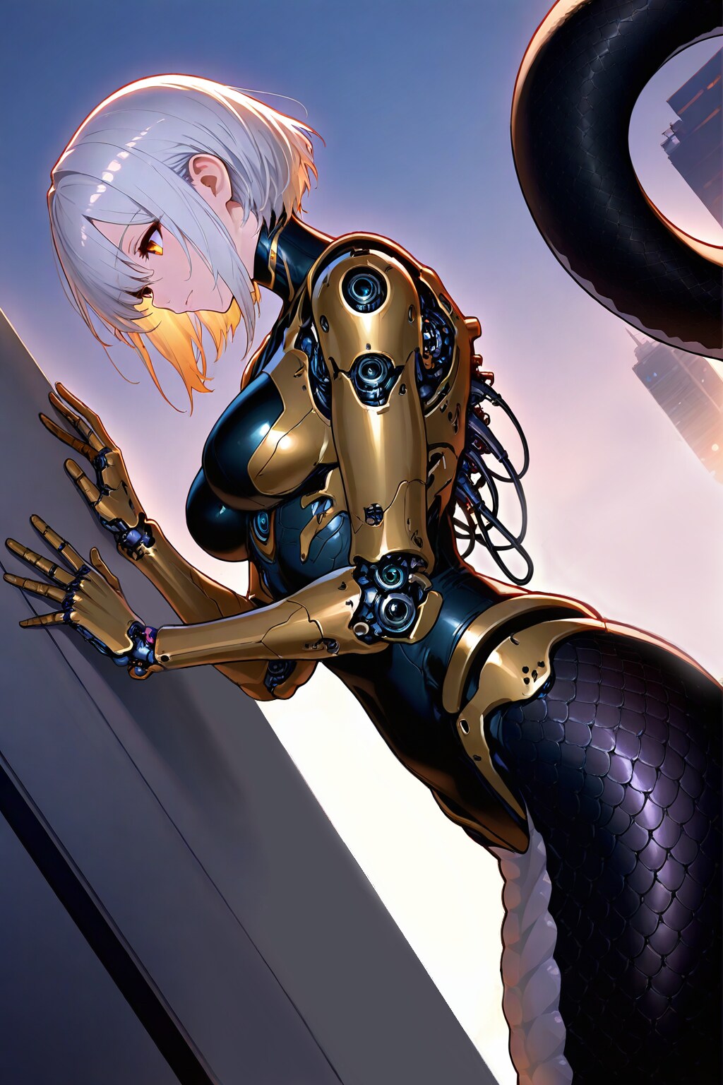 ちちぷい生成メカ娘　ラミア