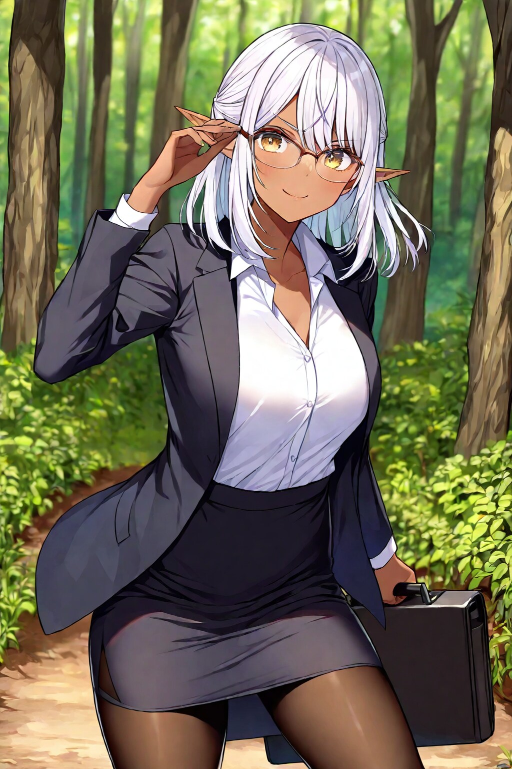 OLエルフ　森へ