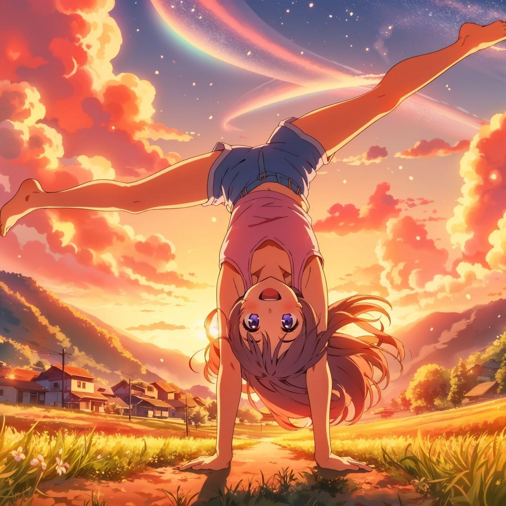 夕暮れ