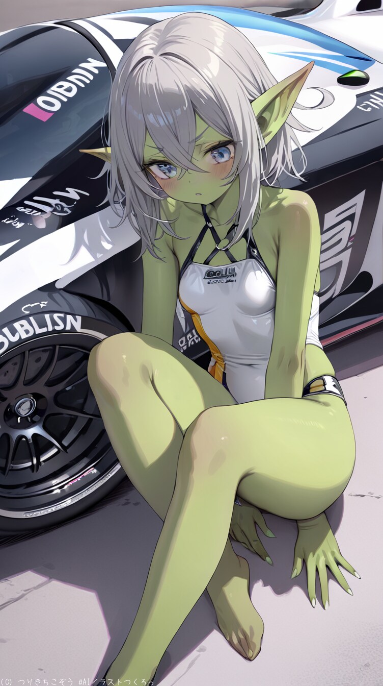 ゴブリンのレースクイーン