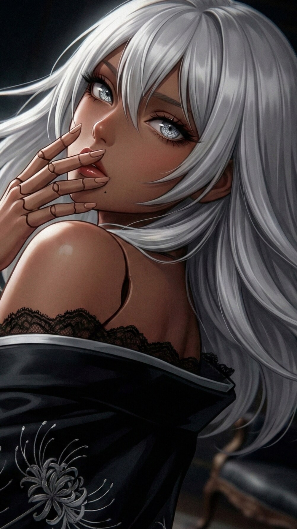 銀の視線 / The Silver Gaze | の人気AIイラスト・グラビア