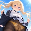 風のイタズラ喜楽里ちゃん 2枚目