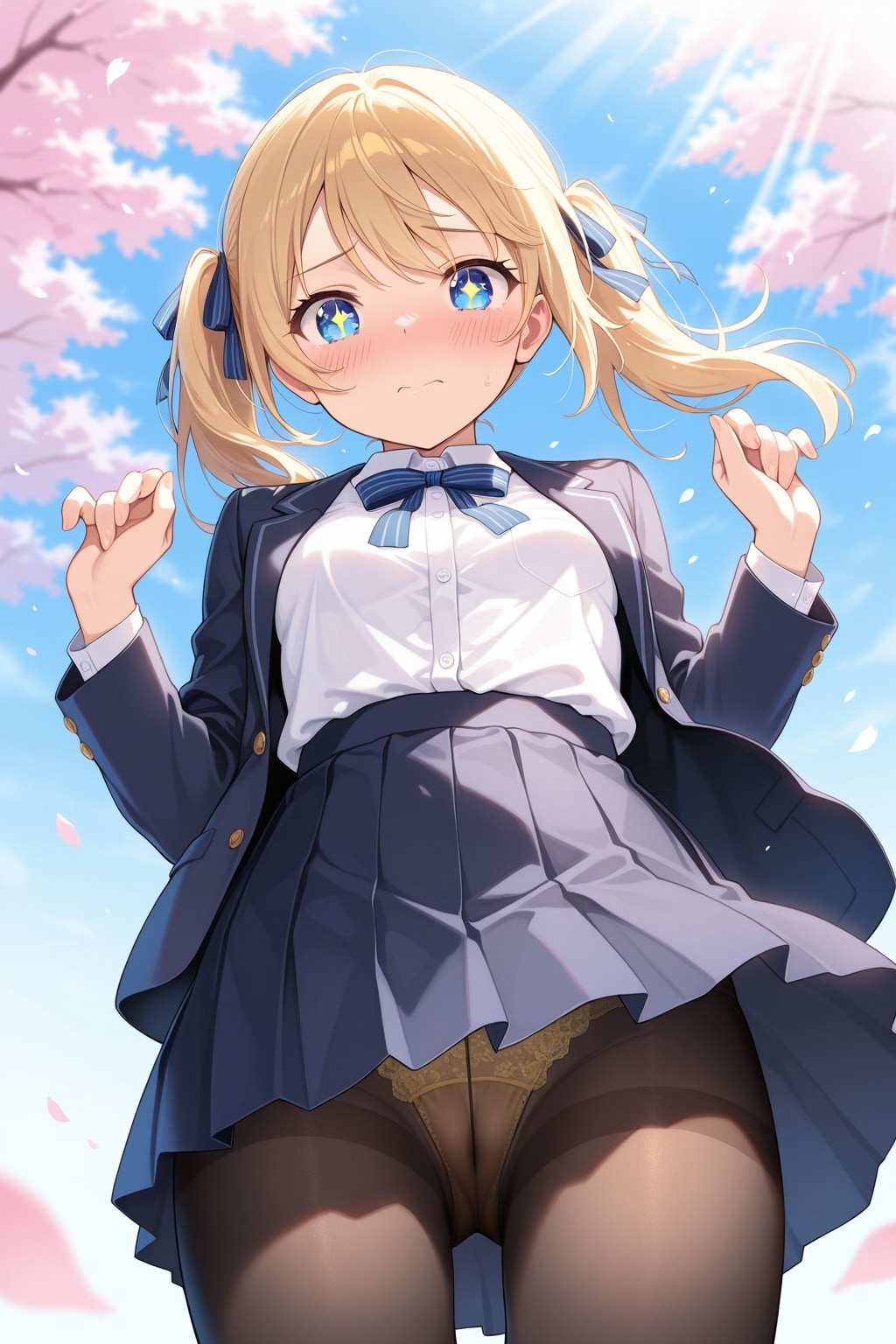 風のイタズラ喜楽里ちゃん