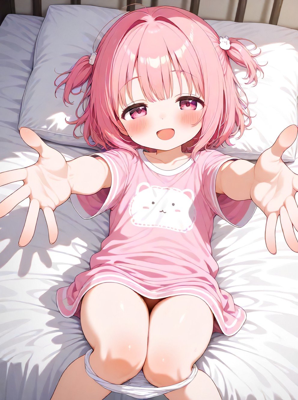 脱ぎかけ女の子