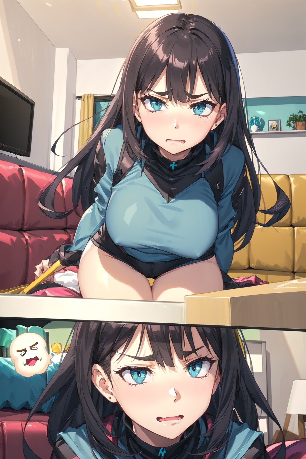 嫌な顔