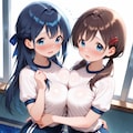 お乳合わせ (ブルマ版) 6枚目