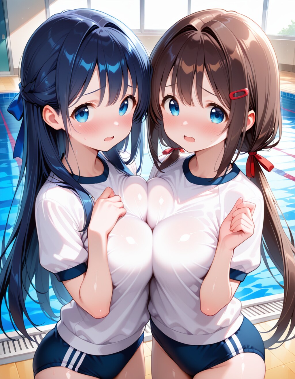 お乳合わせ (ブルマ版)