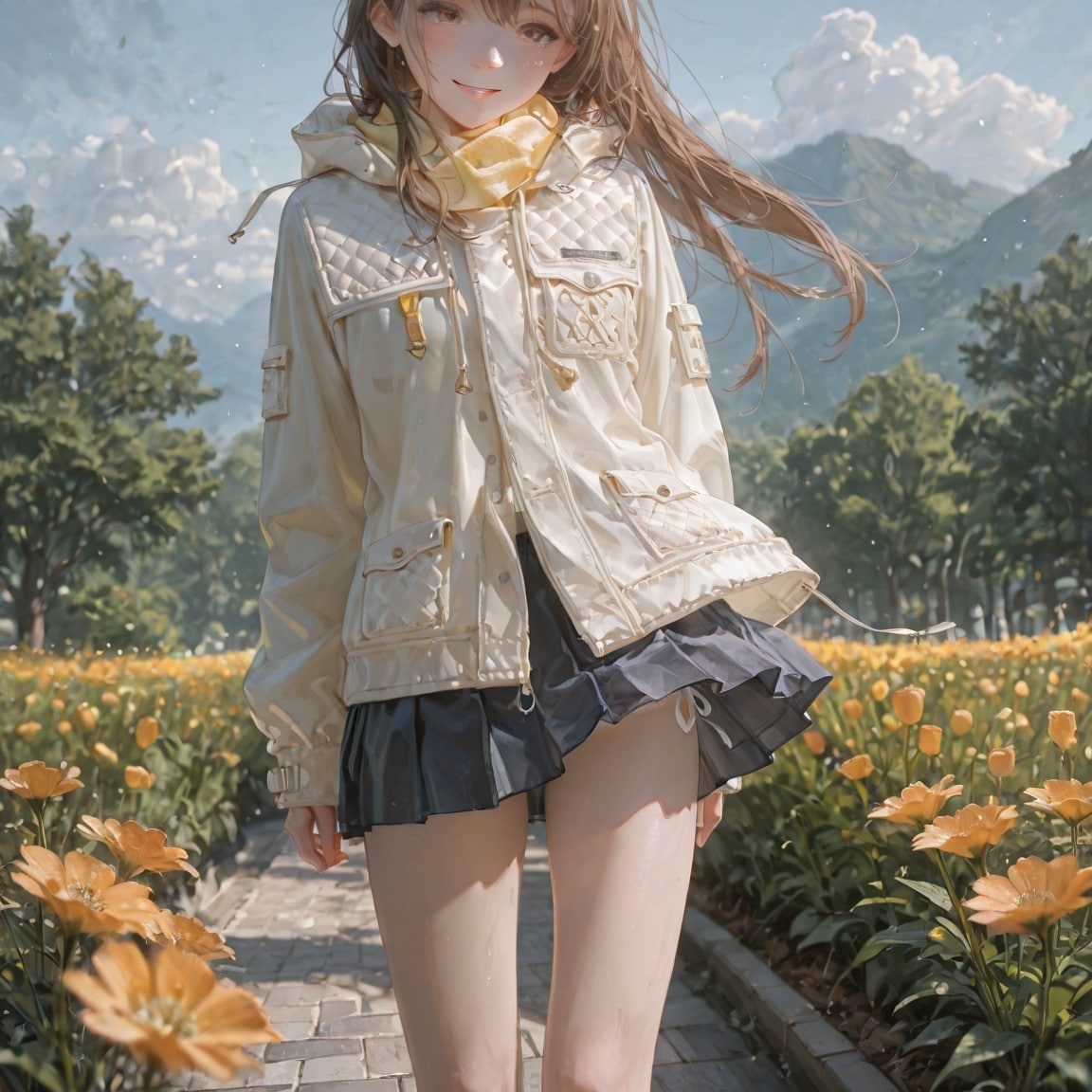 Marigold flower Girl 10/27 | の人気AIイラスト・グラビア