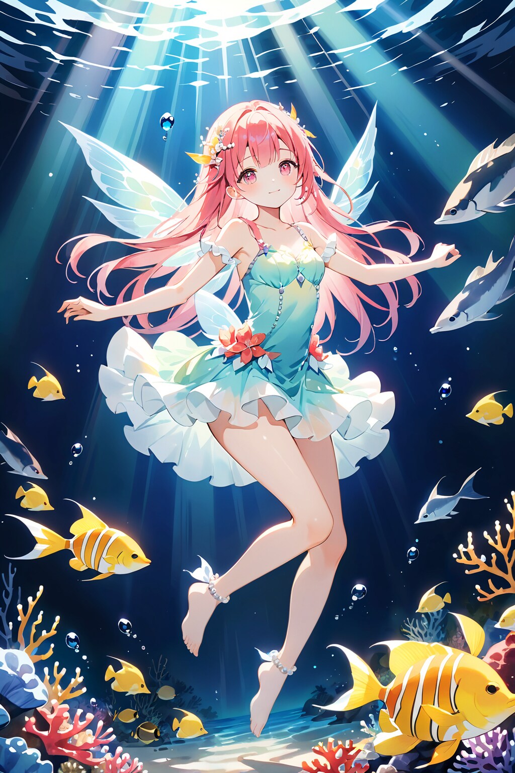 珊瑚姫　エメラルド | の人気AIイラスト・グラビア