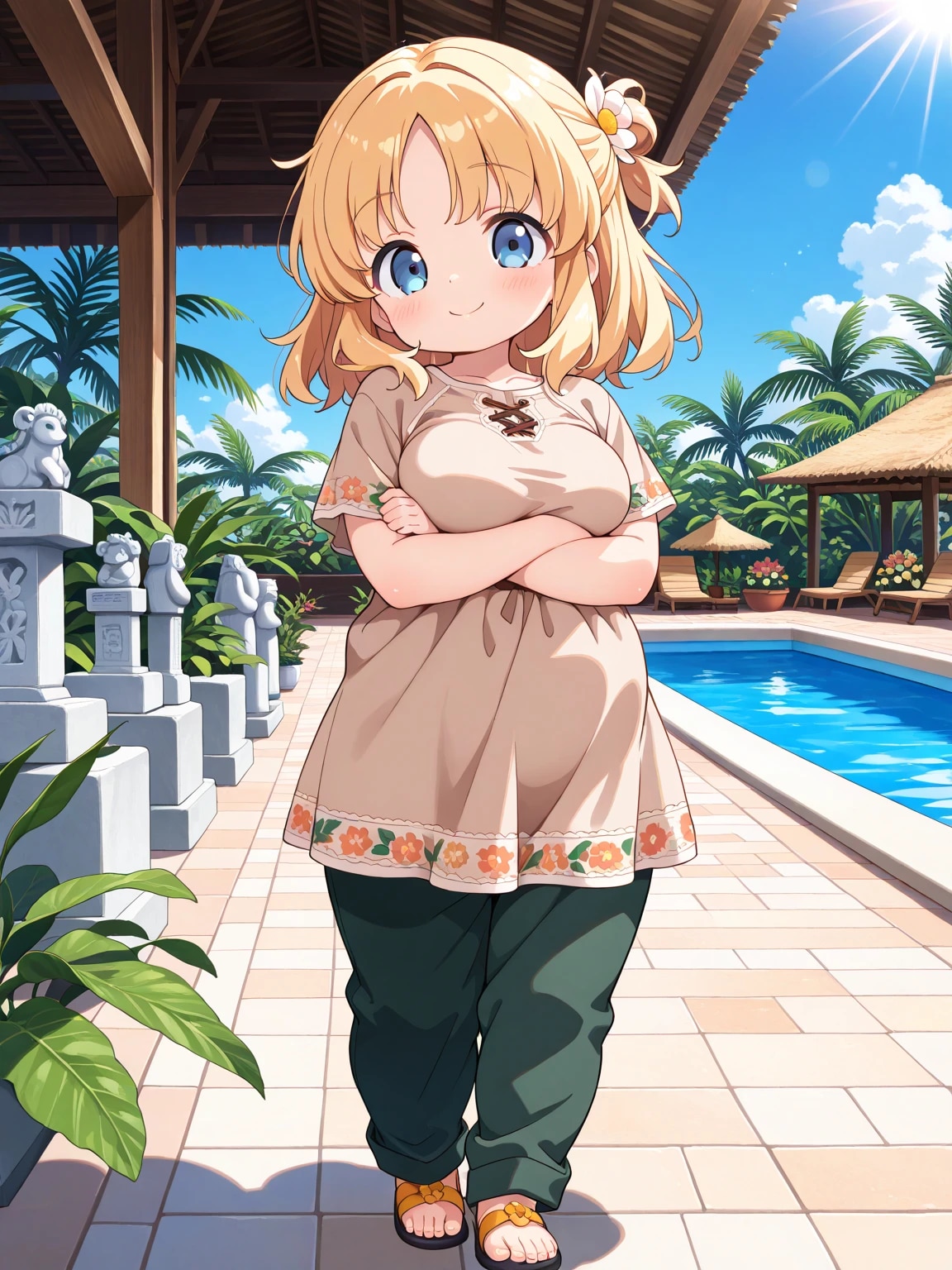 まりあちゃんとアジアンリゾート